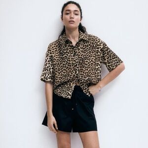 H&M Oversized Resort Shirt